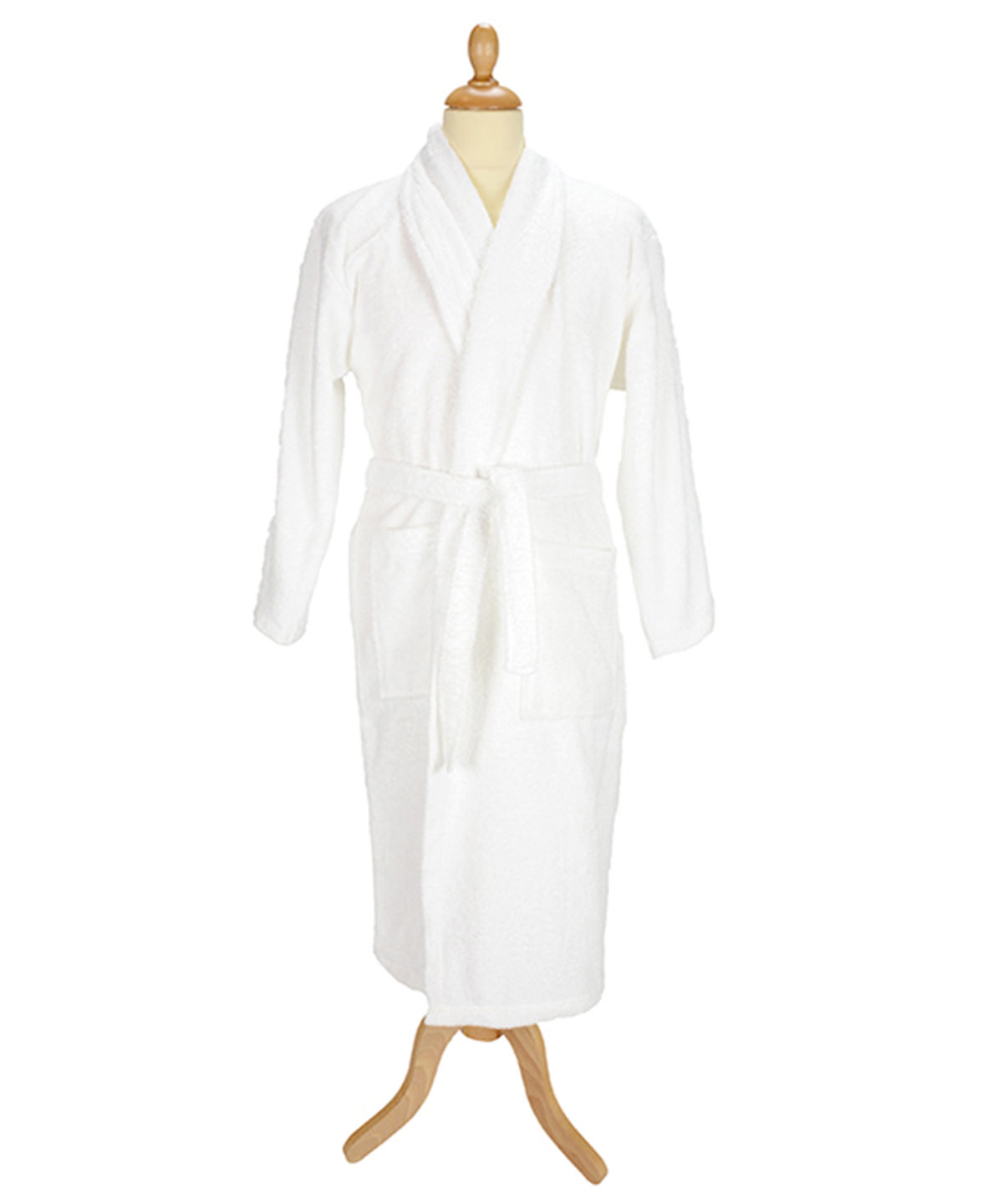 ARTG? Bath robe with shawl collar