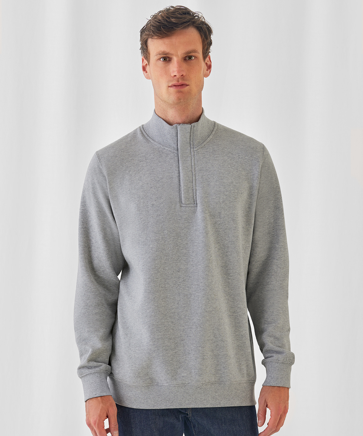 B&C ID.004 ¬ zip sweatshirt