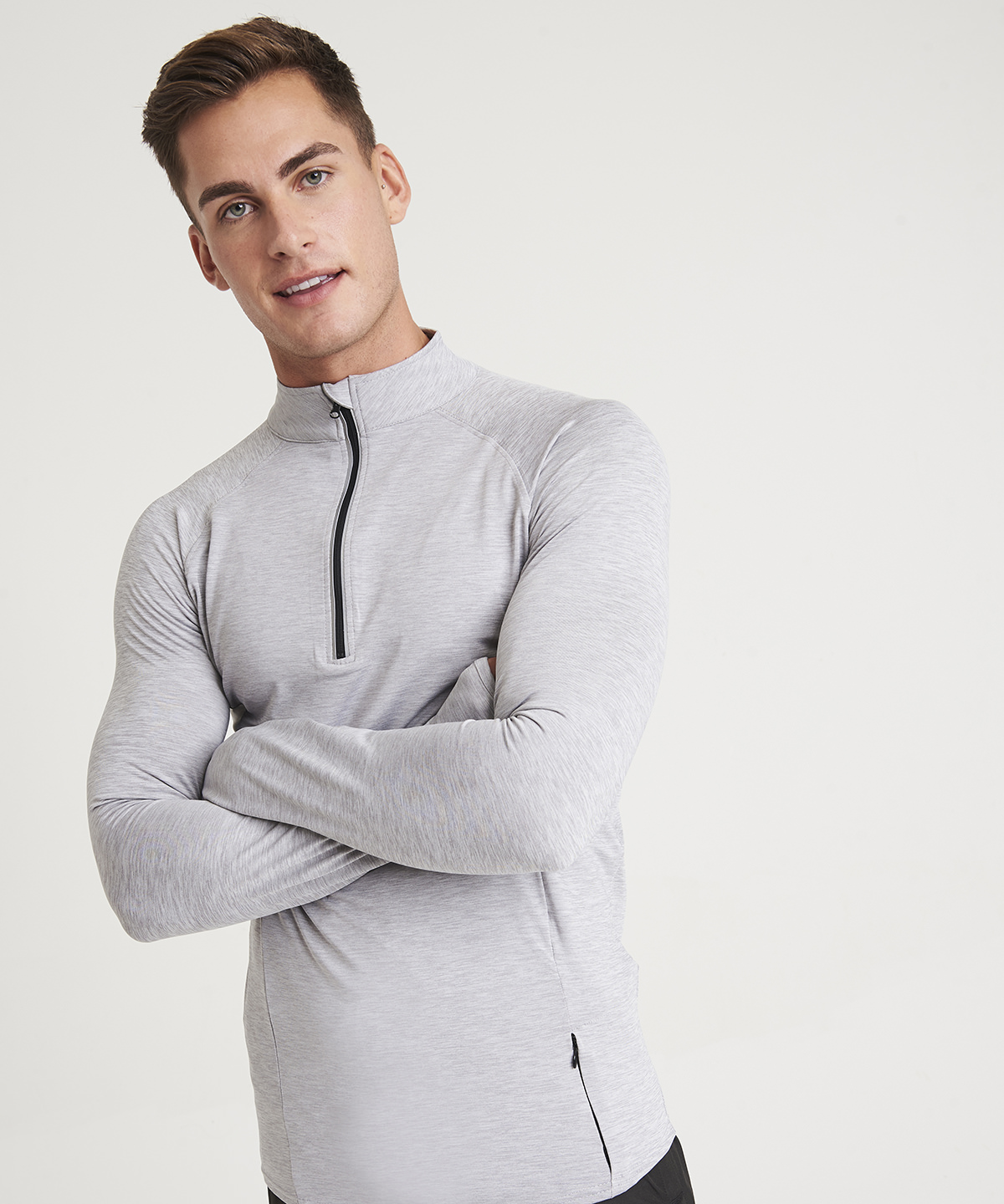 Cool Flex long half-zip top