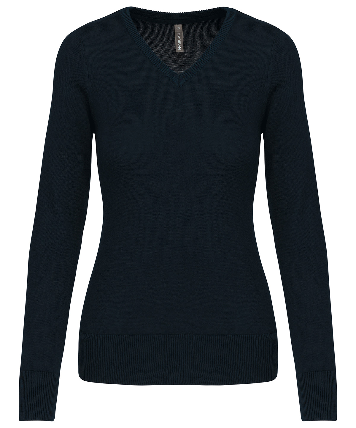 Ladies' V-neck jumper