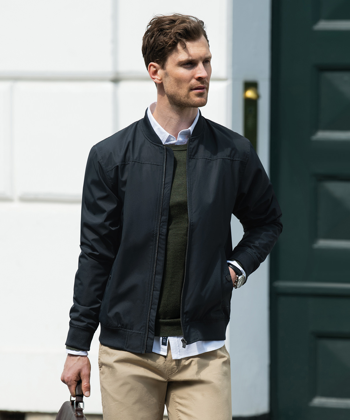 Bleecker ? authentic bomber jacket