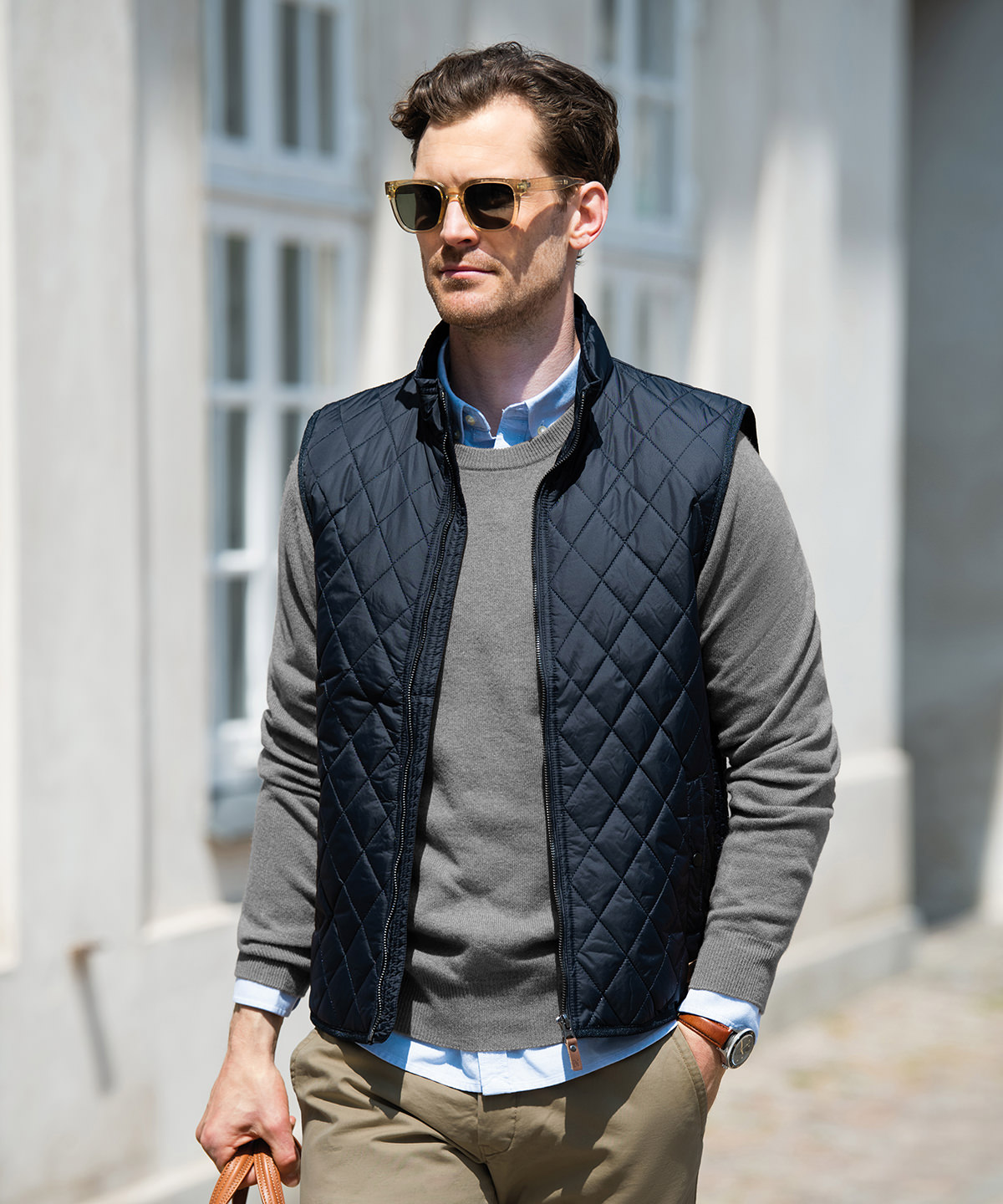 Camden ? diamond quilted gilet