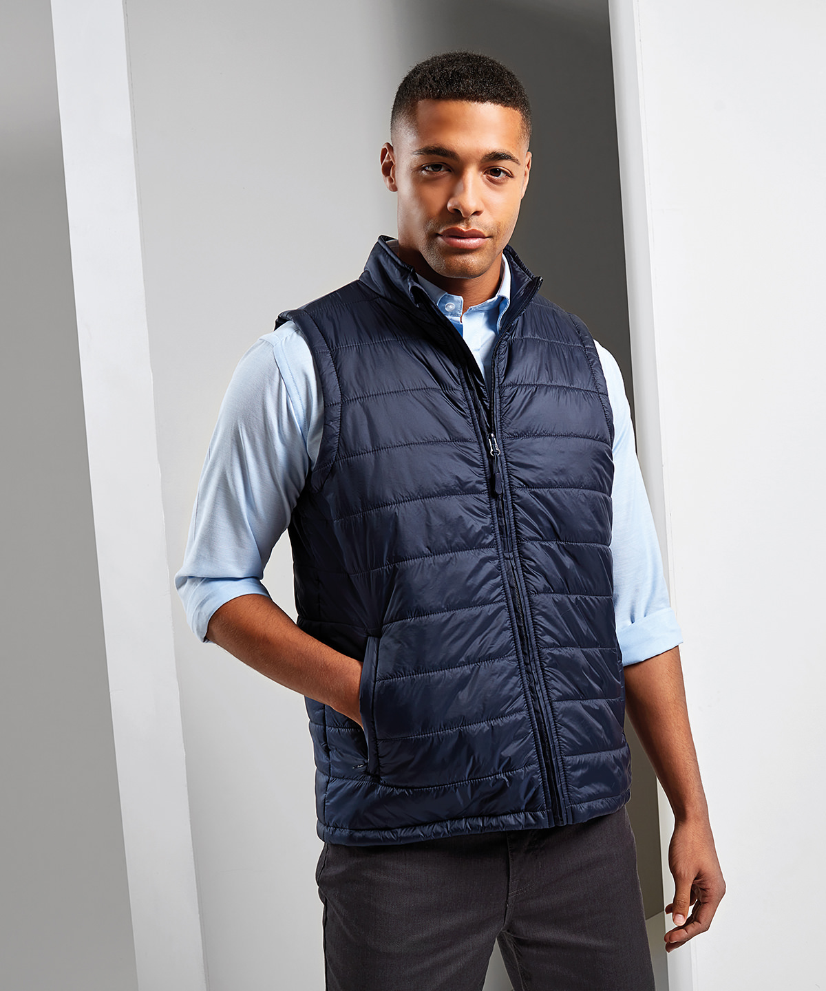 ?Recyclight? padded gilet