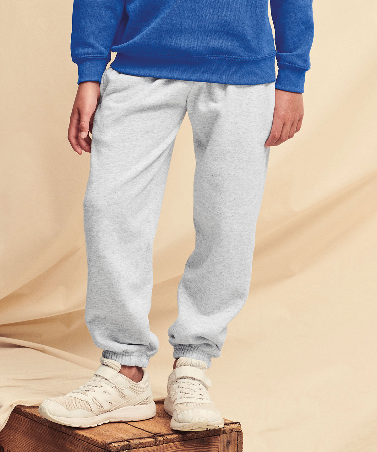 Kids classic elasticated cuff jog pants