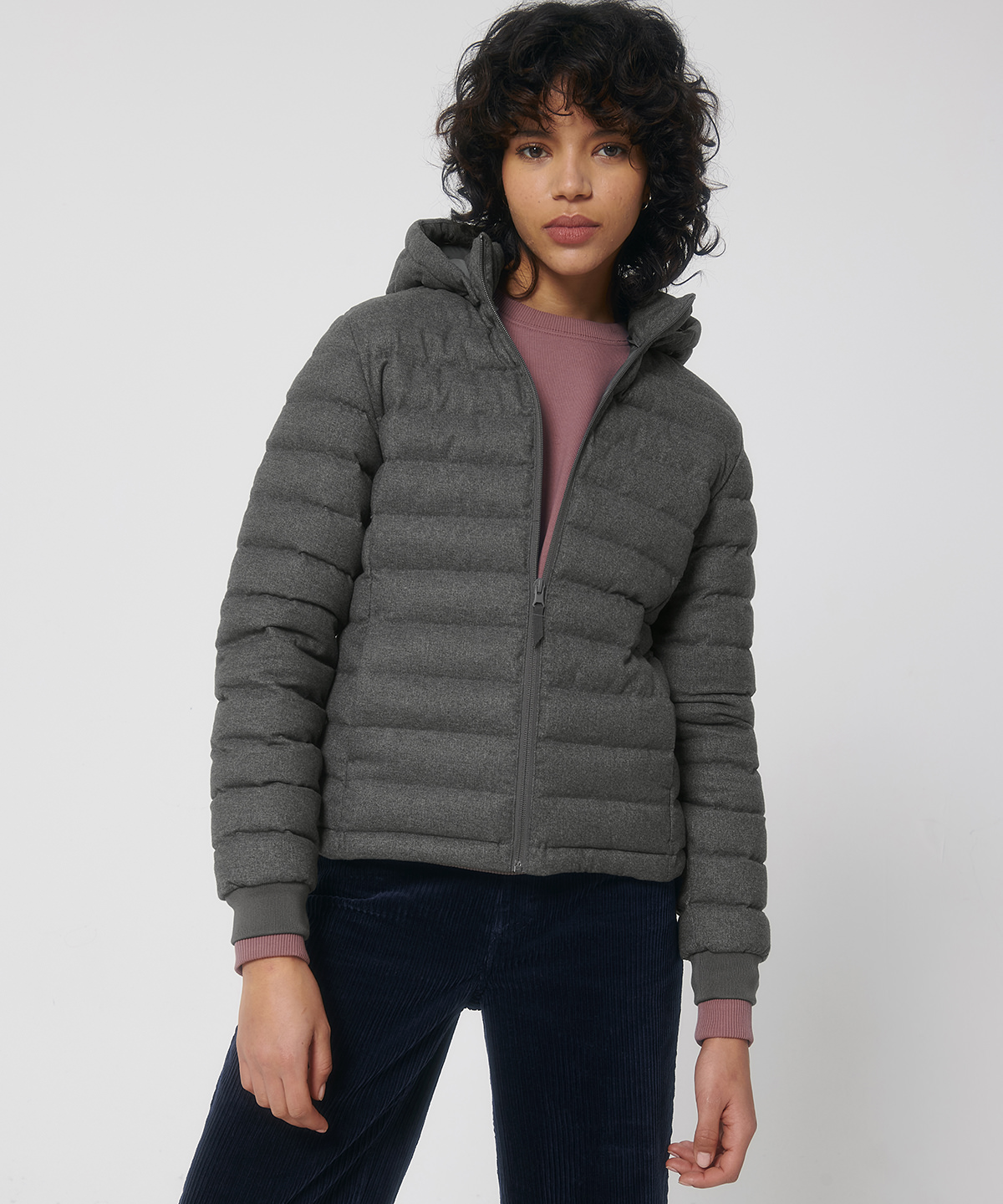 Stella Voyager wool-like padded jacket (STJW897)