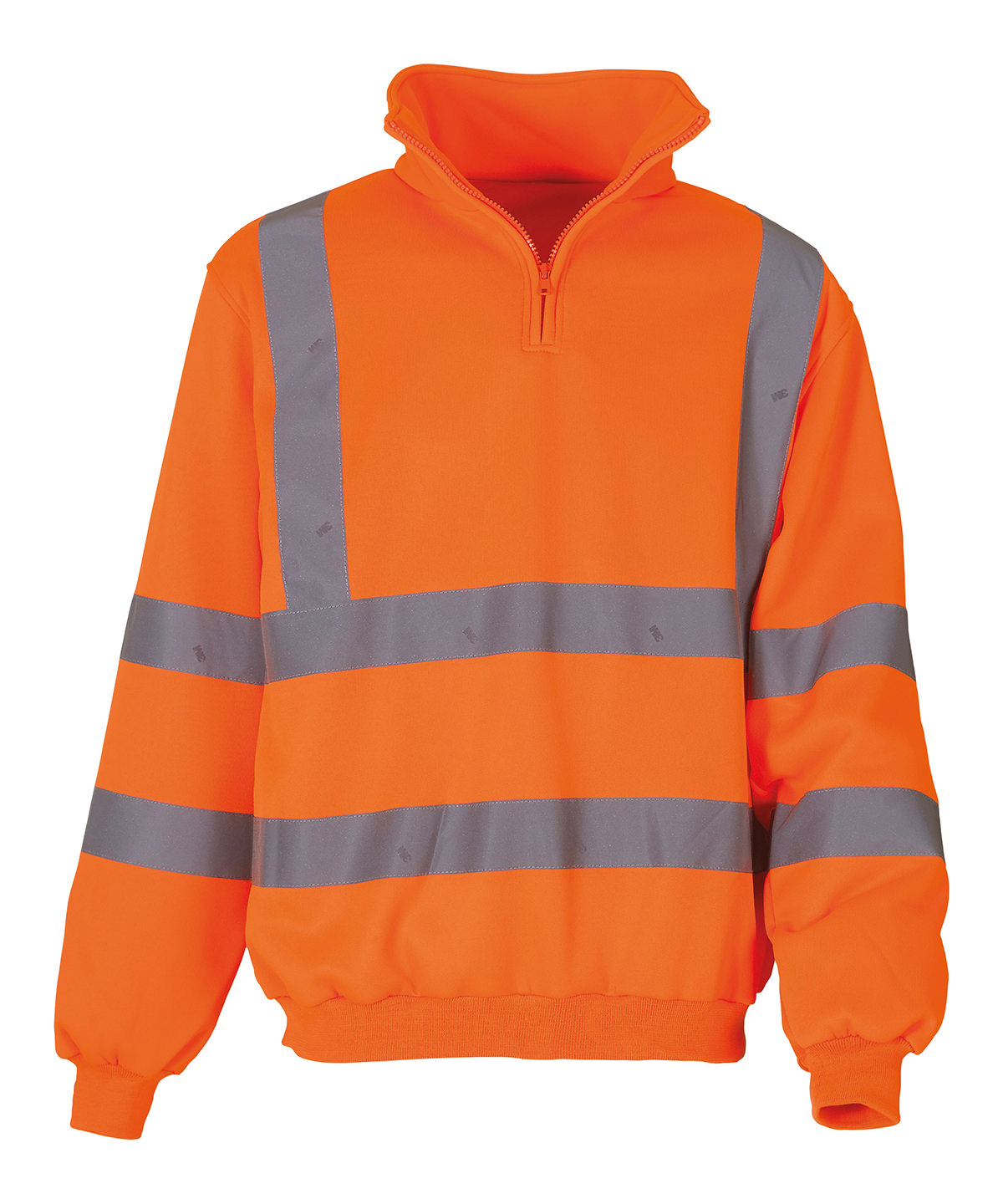 Hi-vis ¬ zip sweatshirt (HVK06)