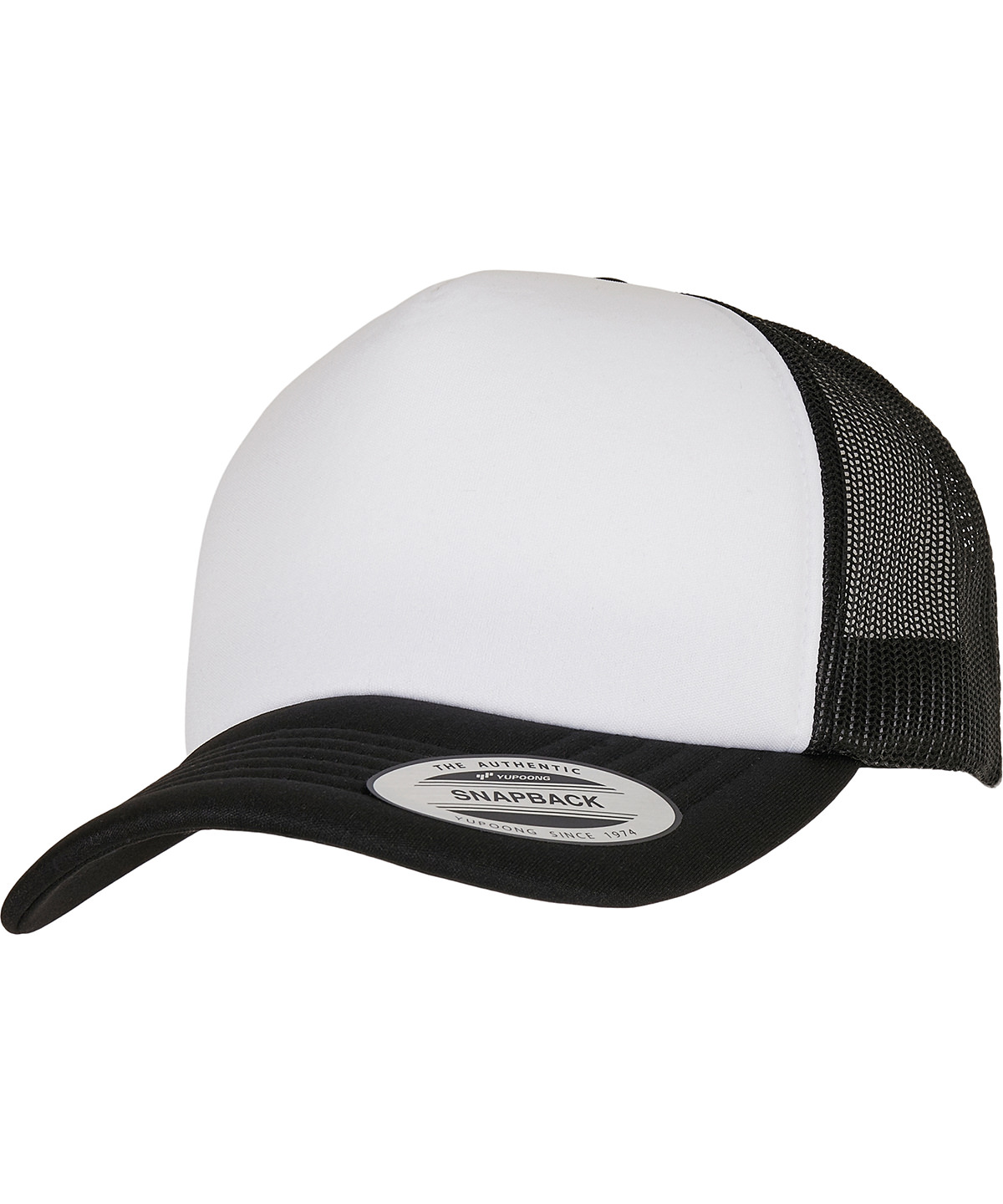 YP Classics? curved foam trucker cap ? white front (6320W)