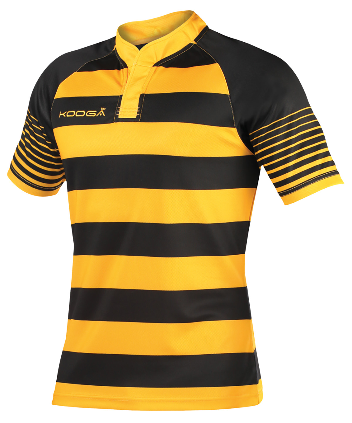 Kooga Junior touchline hooped match shirt